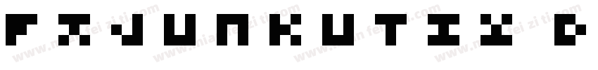 FZJunKuTiS DemiBold字体转换
